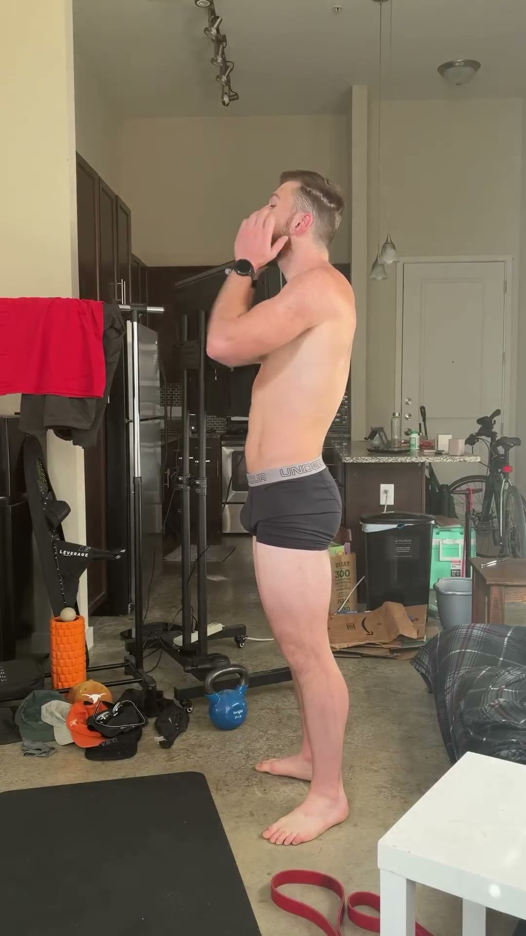Essentials! Underwear: Under Armour 6” Boxerjock Performance Cotton Fitness Trackers Running/Lifting/Biking/Swimming/Recovery: Garmin Forerunner 965 Recovery/Sleep: Whoop MG Start exploring… #fitnesslifestyle #fashion101 #physique #underwear